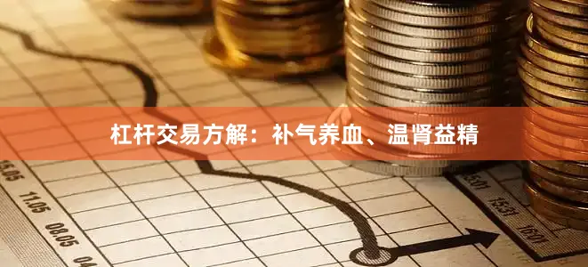 杠杆交易方解：补气养血、温肾益精